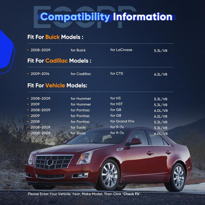 ECCPP Timing Chain Kit for Various Chevrolet and Cadillac Models - Image 2