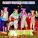Wondrus Glow Sticks Party Favors Supplies for Toddler 18 PCS Easter Basket Stuffers Fidget Toys Gifts for Kids Light up Pop Tubes Necklace Bracelet Accessories Non Candy Treats for CampBirthdayWedding - Image 4