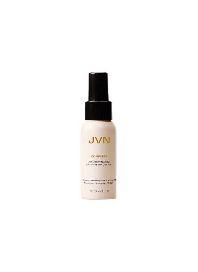 JVN Complete Leave-In Conditioning Mist, Frizz-Free Hydration Spray, Uv Protection, Vegan Formula, Sulfate-Free, Travel Size, 2 Fluid Ounces  - Image 1