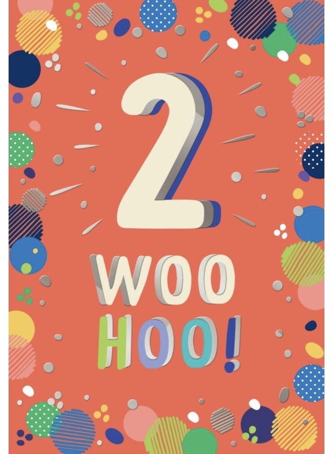 UK Greetings 2 Woo Hoo! Birthday Card - Image 1