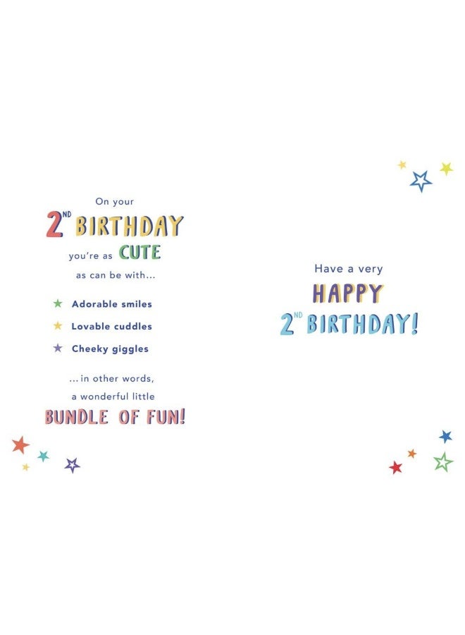 UK Greetings 2 Woo Hoo! Birthday Card - Image 2