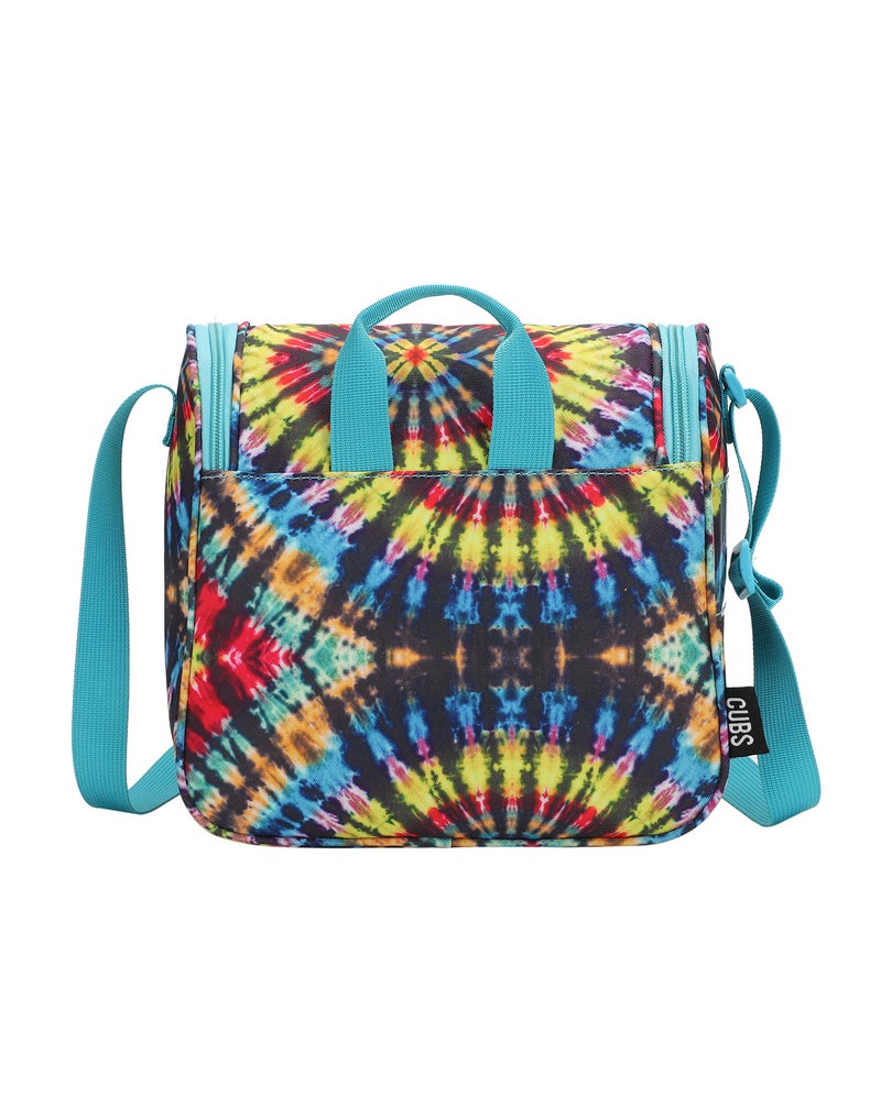 CUBS Tie Dyed Waterproof lunch bag with adjustable shoulder strap carrying your favorite meals to school, work or while traveling - Image 3