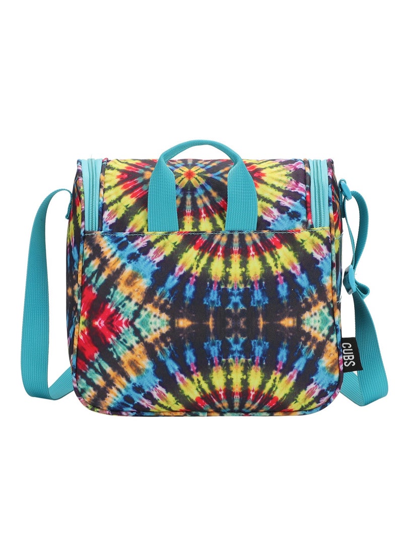 CUBS Tie Dyed Waterproof lunch bag with adjustable shoulder strap carrying your favorite meals to school, work or while traveling  - Image 3