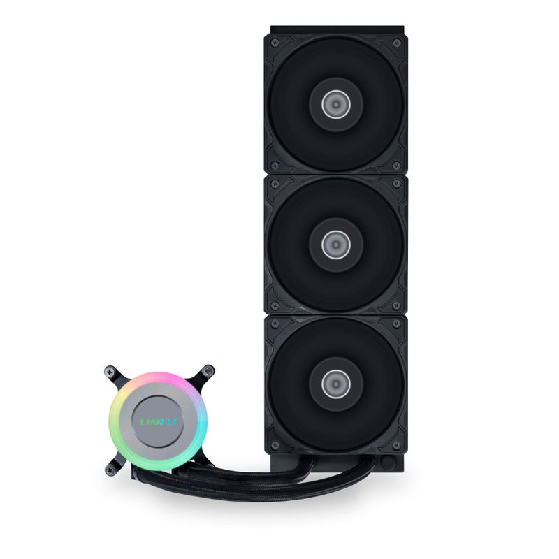 Lian Li GA II LITE 360mm AIO Liquid CPU Cooler | 3 x 120mm Performance FDB Fans, Daisy-Chain, Low Noise, All-in-One Water Cooling for Intel LGA1851/1700,AMD AM5/AM4 (GA2L36PB) - Image 1