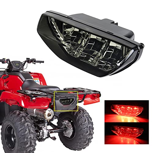 Akmties 400ex Tail Light ATV Motorcycle Taillight Brake Lamp smoked cover Compatible with Honda TRX 250 300 400EX TRX400X 2008-2014 year - Image 2