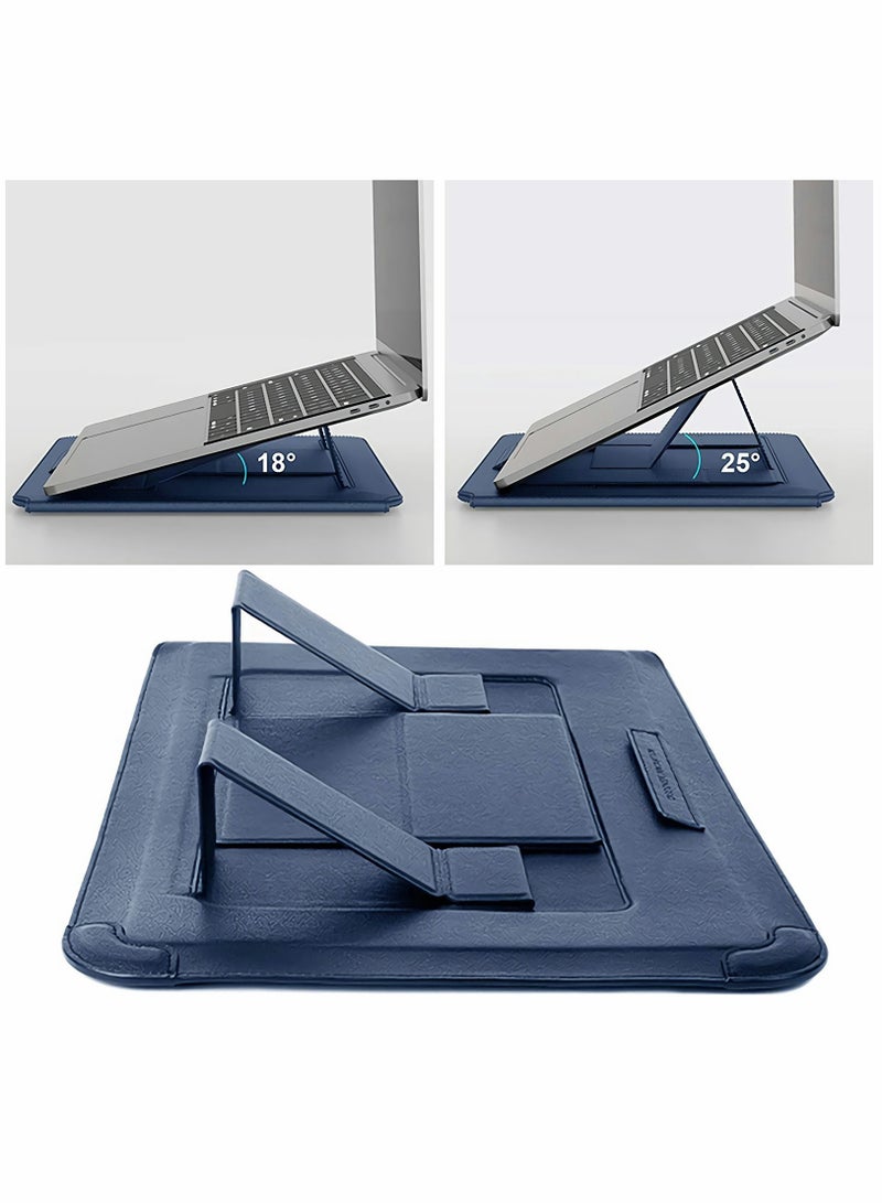 Adjustable Laptop Sleeve Case with Shock-Resistant Design, Includes Mouse Pad for 15.6" Laptops, Compatible with MacBook Pro 16"/15", Dell, Lenovo, HP, Asus, Acer, Samsung, Sony. - Image 2