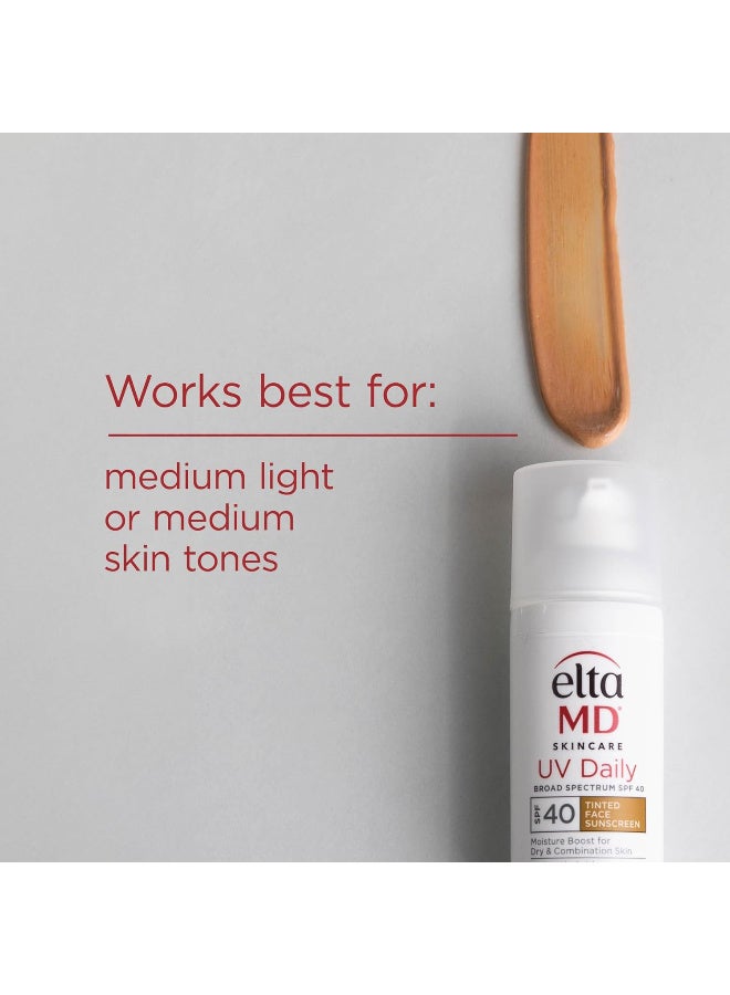 ايتا ام دي لوشن مرطب يومي ملون واقي من الشمس بعامل وقاية الأشعة فوق البنفسجية 40 التامد بحمض الهيالورونيك شمس واسع الطيف وغير دهني وشفاف وغني بالمعادن مضخة 48 مل غسول - Image 2