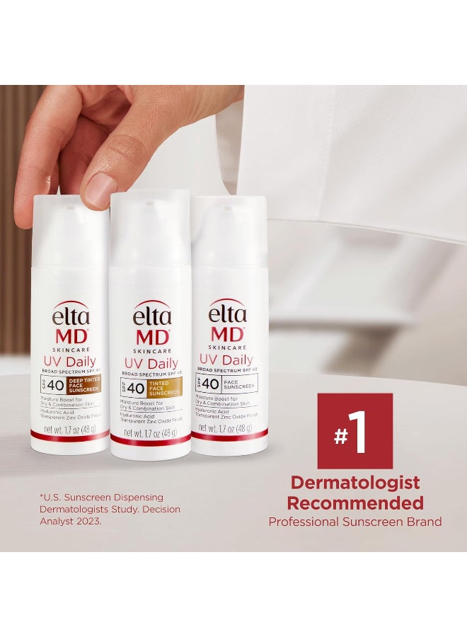 ايتا ام دي لوشن مرطب يومي ملون واقي من الشمس بعامل وقاية الأشعة فوق البنفسجية 40 التامد بحمض الهيالورونيك شمس واسع الطيف وغير دهني وشفاف وغني بالمعادن مضخة 48 مل غسول - Image 4