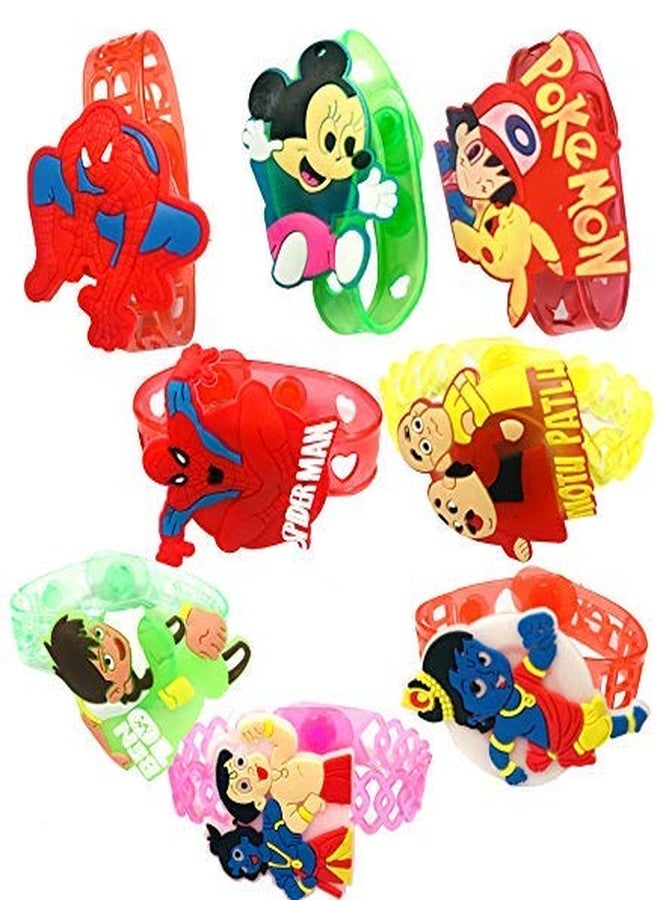 Evisha Ganesh Pair Rakhi Roli Chawal Plate And Kids Cartoon Character LED Rakhi For Brother And Bhabhi | Rakhi Combo-264-Kada21-Led-T || rakhi || rakhi set || rakhi for brother || rakhi for brother and bhabhi || rakhi combo || bhaiya bhabhi rakhi || rakhi gifts - Image 5