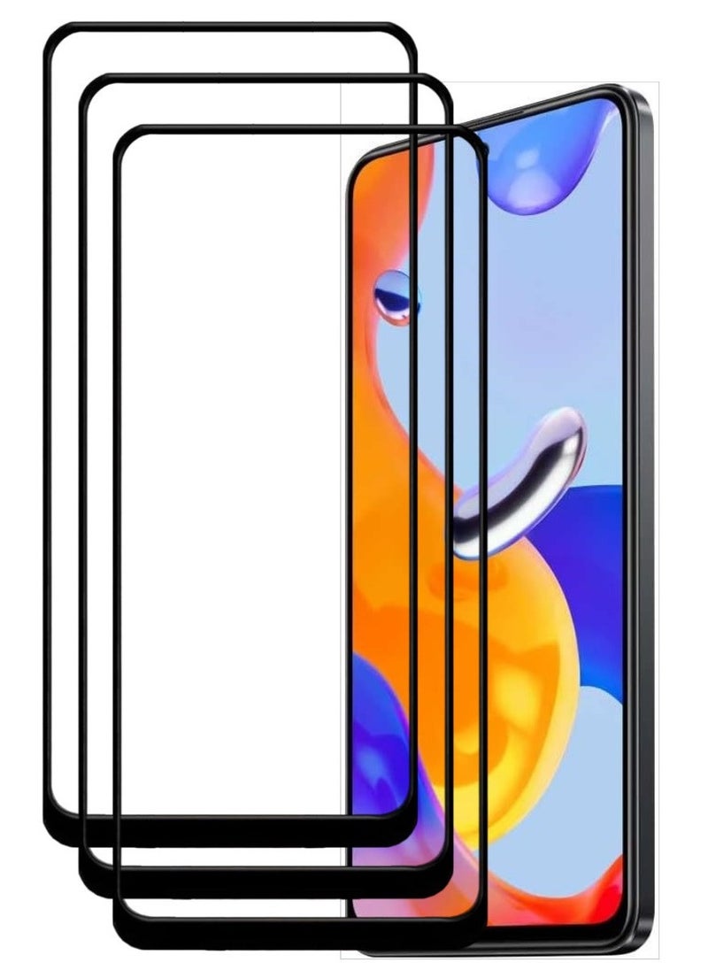 ACLIX 3 Pieces Antistatic ESD Dustproof Premium Quality High Definition Tempered Glass Screen Protector Designed For Xiaomi Redmi Note 11 Pro - Image 1