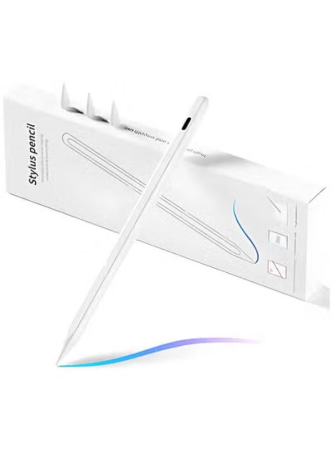 HASHONE Stylus Pen for iPad, Rechargeable Active Stylus with Palm Rejection, Tilt Sensitivity, 1.2mm Fine Point, USB-C Fast Charge, Compatible with iPad and Most Tablets - Image 1