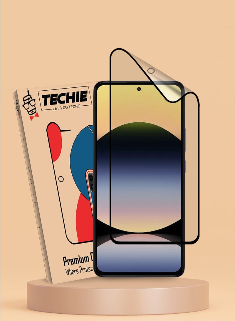 Techie 9D Matte Ceramic Screen Protector Film for Xiaomi Redmi Note 14 4G – Smooth Feel Anti Fingerprint Bubble Free Easy Installation - Image 1