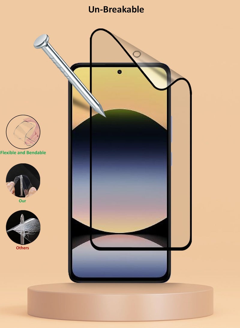 Techie 9D Matte Ceramic Screen Protector Film for Xiaomi Redmi Note 14 4G – Smooth Feel Anti Fingerprint Bubble Free Easy Installation - Image 5