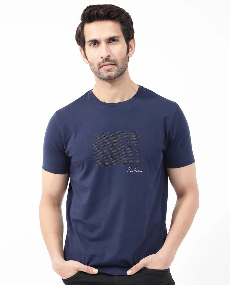 Rare Rabbit Men's Graphic Print T-Shirt