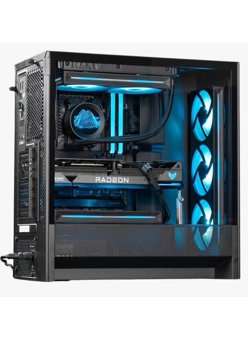 EliteX Gaming Beast Gaming PC - AMD Ryzen 7 9800X3D AM5 Processor, 8 Cores & 16 Threads, X870 Motherboard, DDR5 32GB (2*16) Ram, 2TB Gen 4.0*4 NVMe M.2 SSD, Nvidia GeForce RTX 5080 16GB GDDR7 Graphics Card, 2 Fan AIO Liquid Cooler, 850W 80 Plus Gold Power Supply, Windows 11 Pro | Wi-Fi