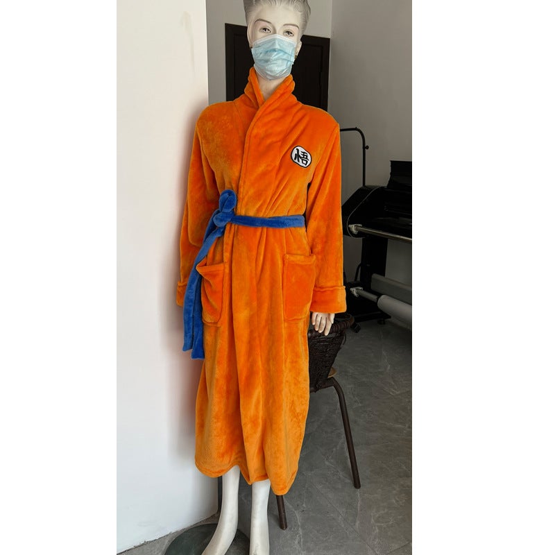 Star Wars Jedi Empire Unisex Flannel Robe Fire Shadow  - Image 2
