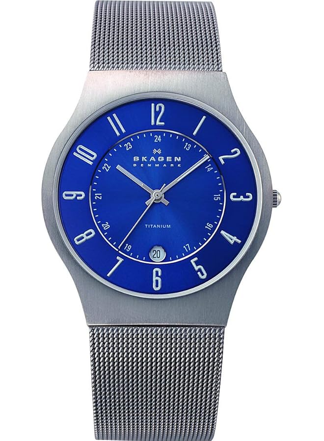 Skagen Men's Sundby Quartz Analog Stainless Steel And Mesh Watch - Image 1