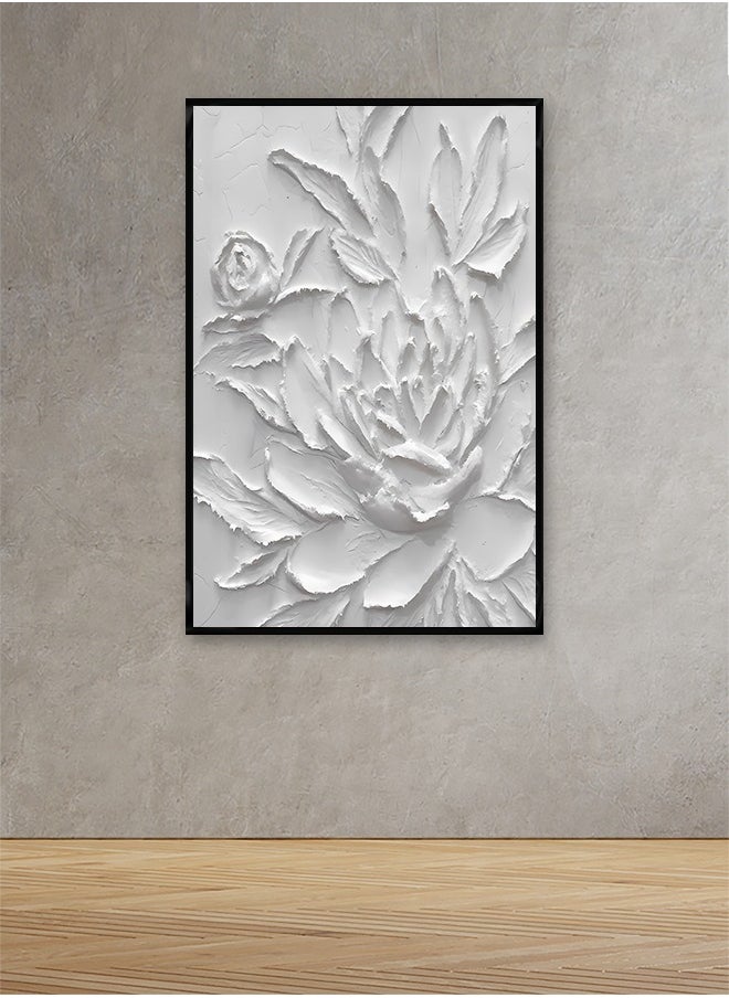 Canvas Wall Art For Wall Decoration Abstract Design With A Hollow Black Frame Size 120x80cm One Piece - pzsku/ZDAF867A89F2A61E650A2Z/45/_/1726914955/2bf6ab05-43aa-407f-b793-9d98008f31b9