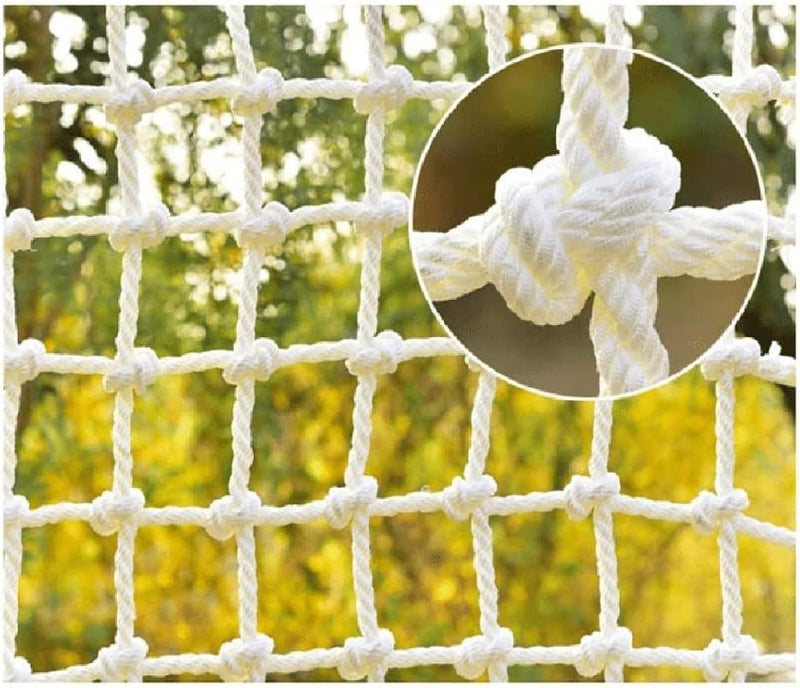 CHALKE Safety Net, Stair Balcony Railing Protector/Pet Toy Anti-Fall Sturdy Polyester Net (Color : Mesh 3cm, Size : 1.5m x 6m) - Image 1