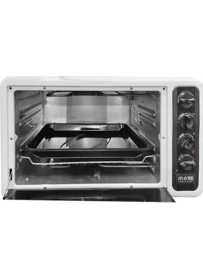 مور فرن كهرباء مع شواية مور، 40 لتر، 1300 وات، فضي - MO-4150 - Image 2