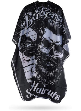 Semme Barber Cape Professional Hair Cutting Cape Haircut Capes For Adults Oilproof Antistatic Cutting Hair Beard Hairdressing Salon Cape No Sticking to Hair Easy to Clean 