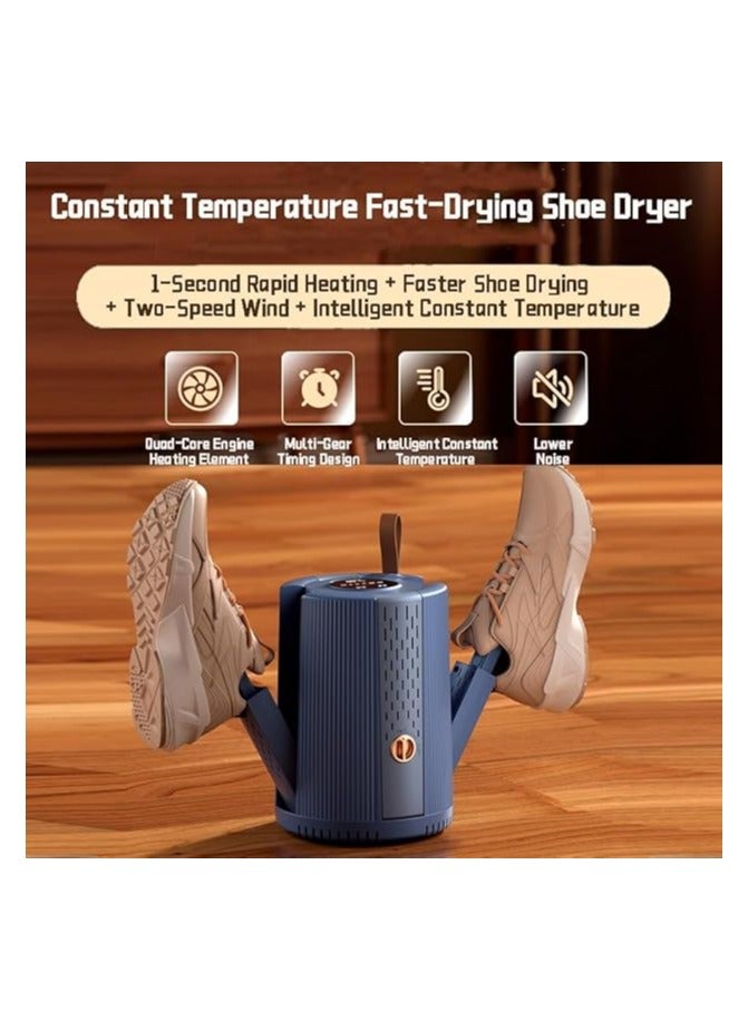 general Boot dryer, shoe dryer with hot air blower, glove dryer and boot insulator, energy-saving, deodorization design, intelligent timer (1-6 hours) - Image 2