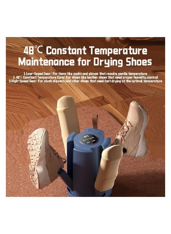 general Boot dryer, shoe dryer with hot air blower, glove dryer and boot insulator, energy-saving, deodorization design, intelligent timer (1-6 hours) - Image 4