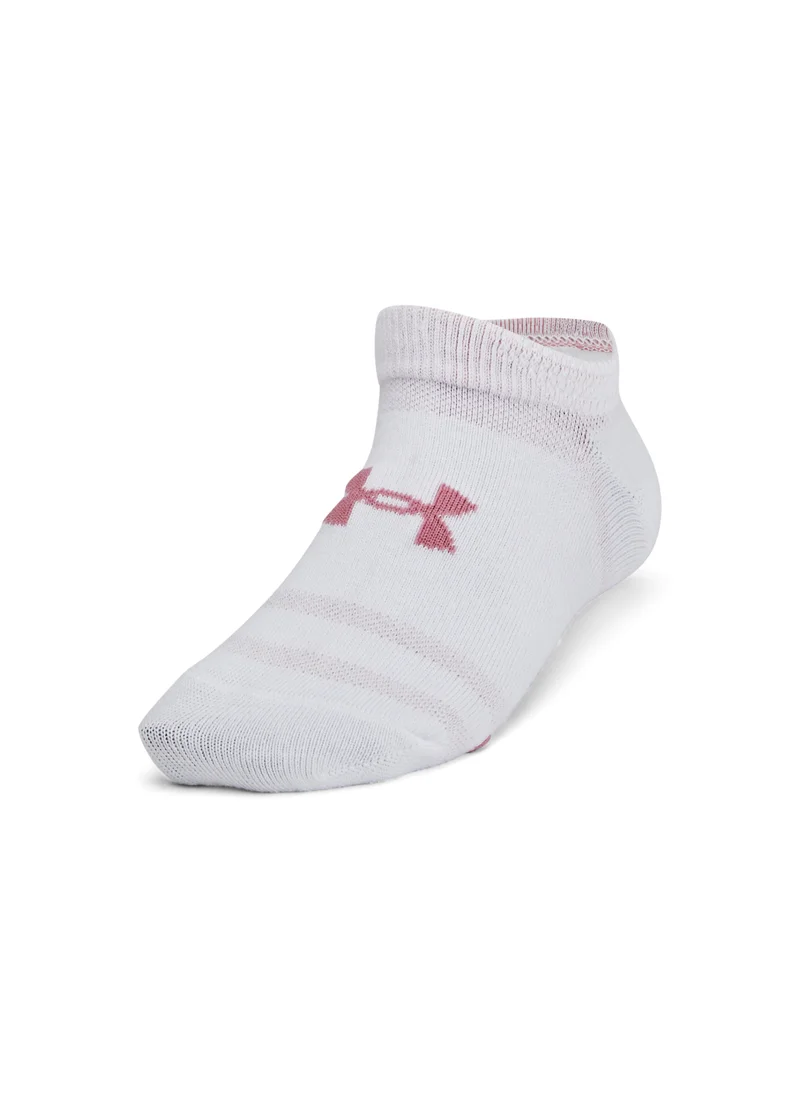 اندر ارمور Youth Unisex Essential No Show Socks (Pack Of 6)