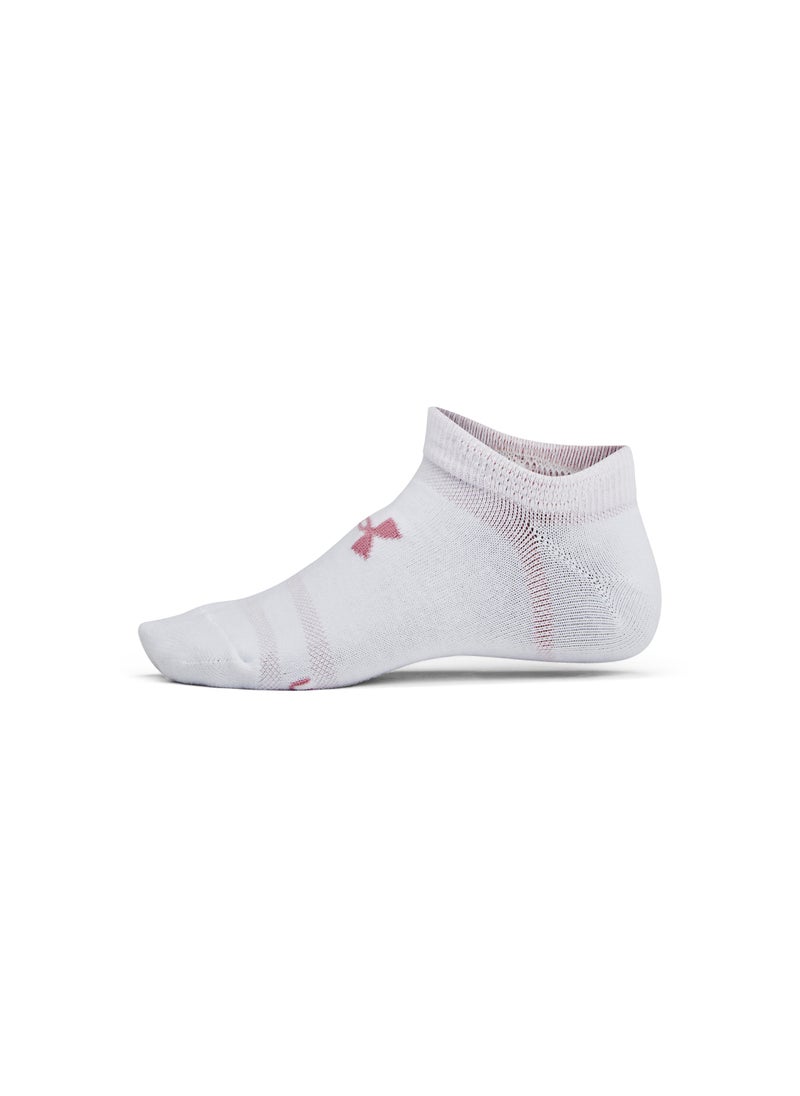 UNDER ARMOUR - Youth Unisex Essential No Show Socks (Pack Of 6) - Image 1