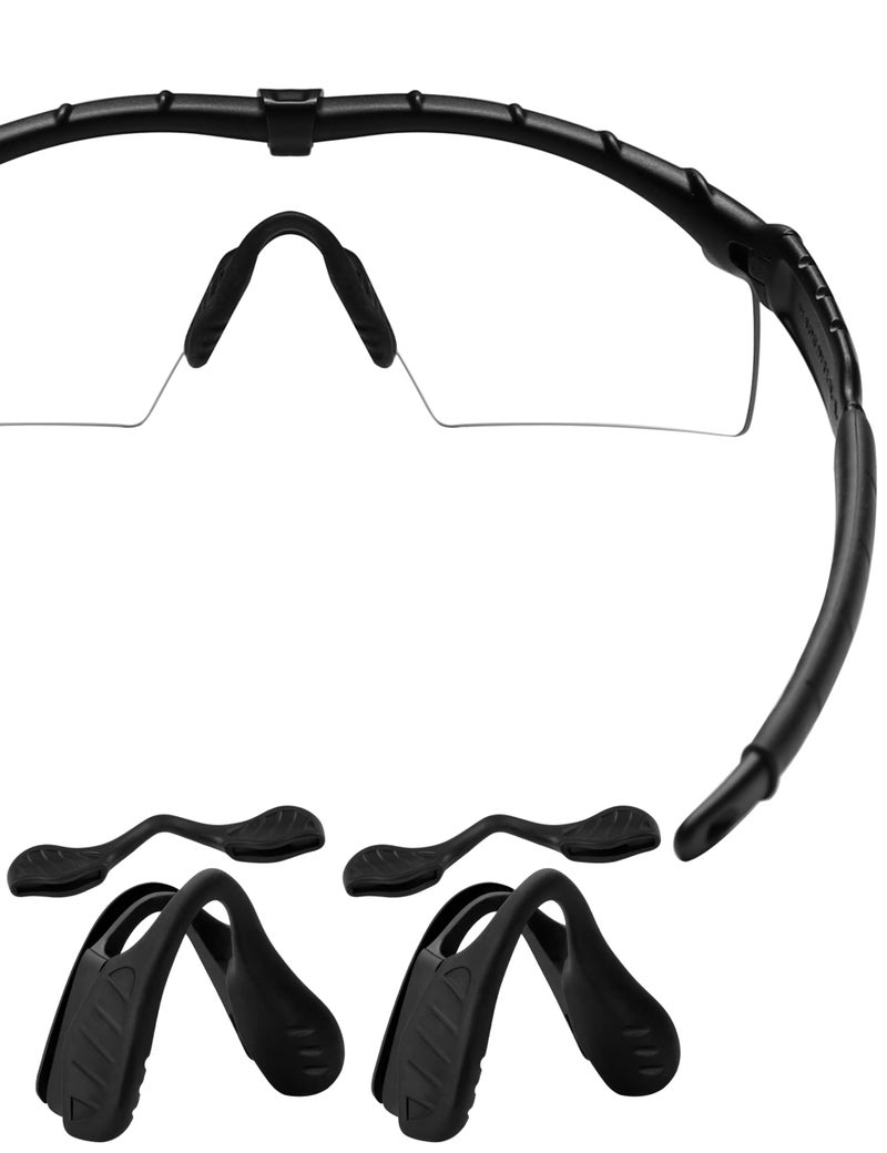HILEEN Replacement Nose Pads Nose Pieces for Oakley Si M Frame 20 Si M Frame 30 OO9146 RazorBlades RazorBlade New Sunglasses Eyeglasses 2 Pieces - Image 3