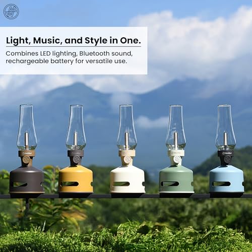 KOOKOO MoriMori Design lamp with Loudspeaker (Mint-Green) - Image 5