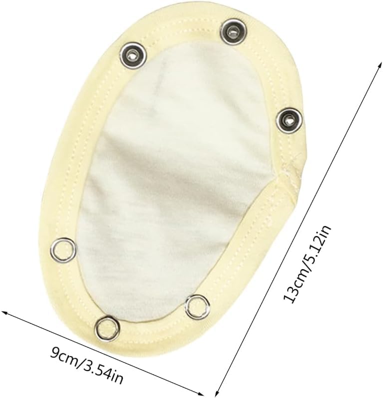 GANPUB 5 Pcs Baby Jumpsuit Diaper Infant Romper Length Extender Bodysuit Snap Button Extended Diaper for Triangle Crotch Clothing - Image 5