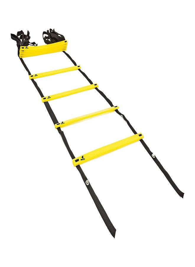 BELCO Sports 6 Meter Agility Ladder Agility Training Ladder Speed Flat Rung with Carrying Bag - Image 1