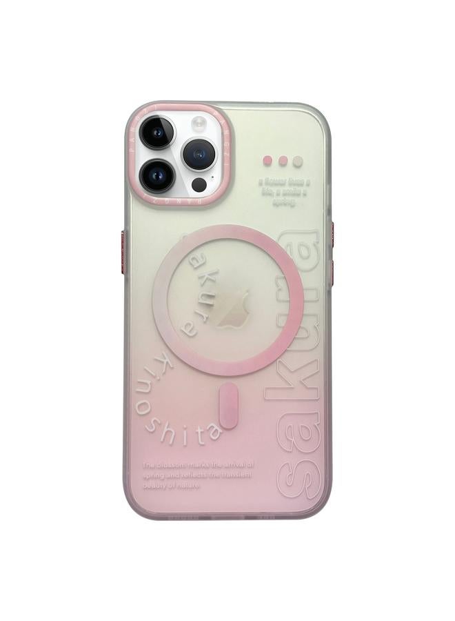 S-TOP Case For iPhone 12 Pro Double-Layer Frosted Gradient MagSafe Phone Case - Image 1