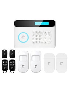 S4 433MHz Wireless Auto-dial GSM Alarm Security System Kit APP Remote Control LCD/RFID Touch Keypad Home Burglar Security Alarm System