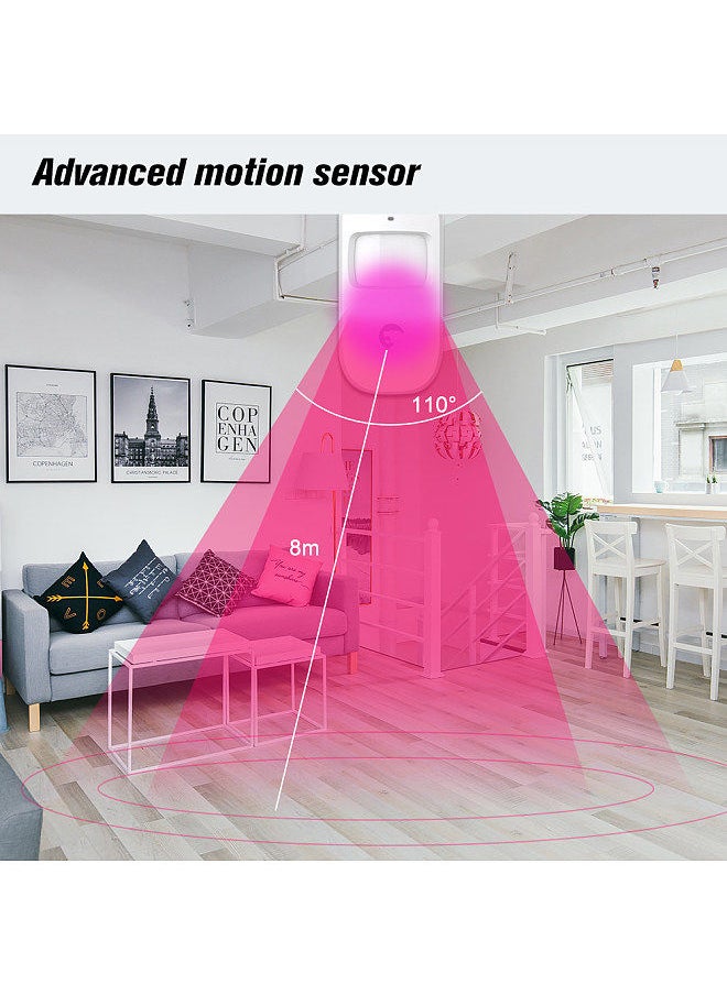 Generic - S4 433MHz Wireless Auto-dial GSM Alarm Security System Kit APP Remote Control LCD/RFID Touch Keypad Home Burglar Security Alarm System - Image 1