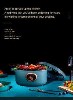 ET-LIFE Multifunctional Electric Hot Pot Household Large-Capacity Electric Cooking Pot Non-Stick Frying Pan Mini Lazy Pot  - Image 4