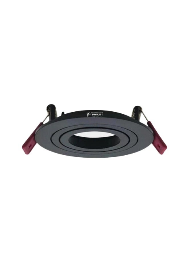 تارجت إطار كشاف مفرد قابل للتعديل مربع الشكل باللون الأسود - Image 1