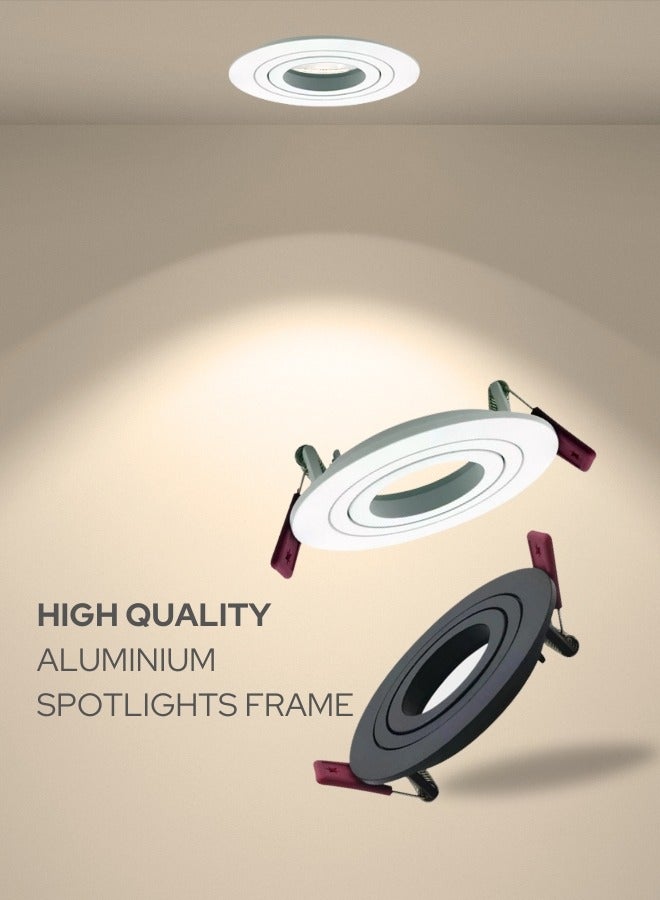 تارجت إطار كشاف مفرد قابل للتعديل مربع الشكل باللون الأسود - Image 5