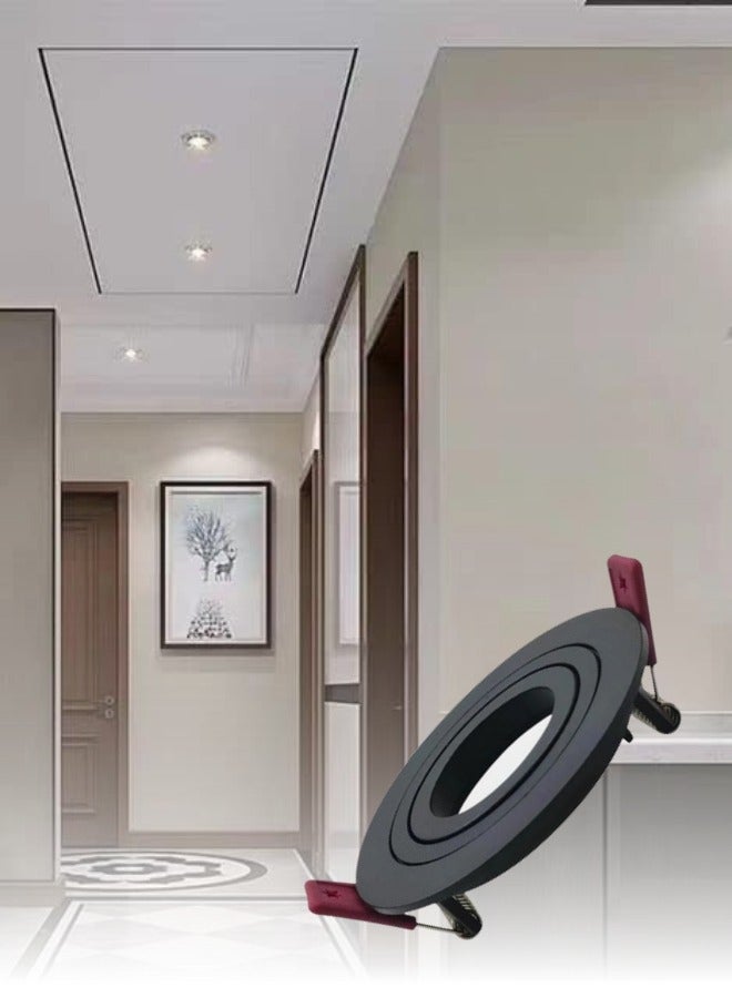 تارجت إطار كشاف مفرد قابل للتعديل مربع الشكل باللون الأسود  - Image 5