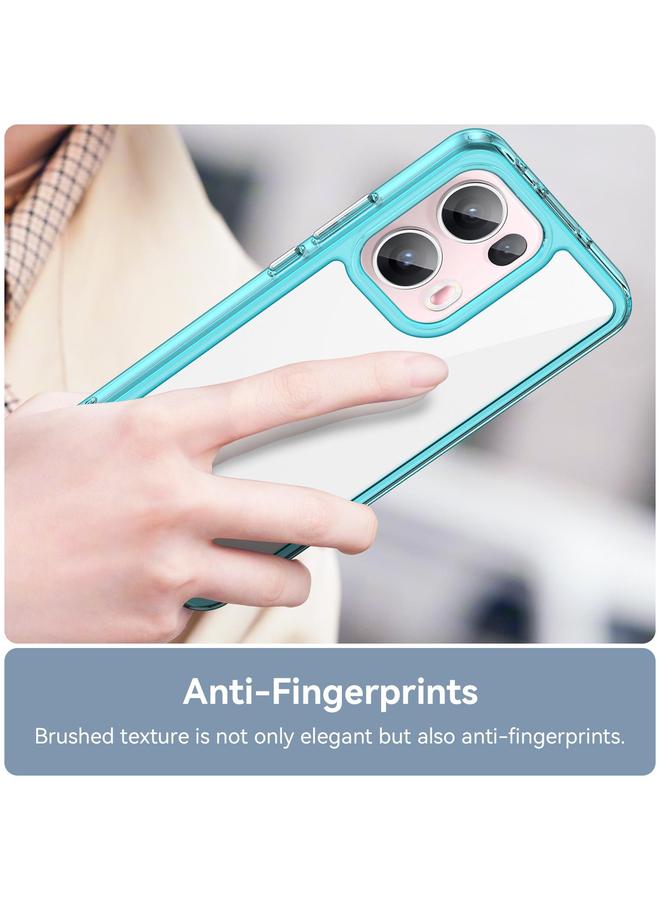 S-TOP Case For OPPO Reno13 Pro Global Colorful Series Acrylic Hybrid TPU Phone Case - Image 5
