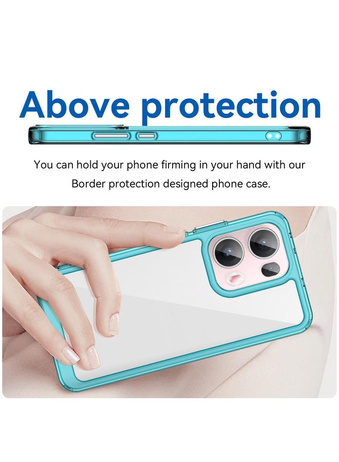 S-TOP Case For OPPO Reno13 Pro Global Colorful Series Acrylic Hybrid TPU Phone Case - Image 4