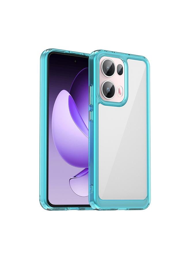 S-TOP Case For OPPO Reno13 Pro Global Colorful Series Acrylic Hybrid TPU Phone Case - Image 1