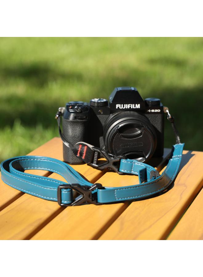 Backpacker Z21 Camera Strap Photography Shoulder Strap Portable Strap Multi-use Backpack Shoulder Strap Colorful Professional PU Strap-Color:Dark Gray Coffee (shoulder Strap Only)  - Image 3