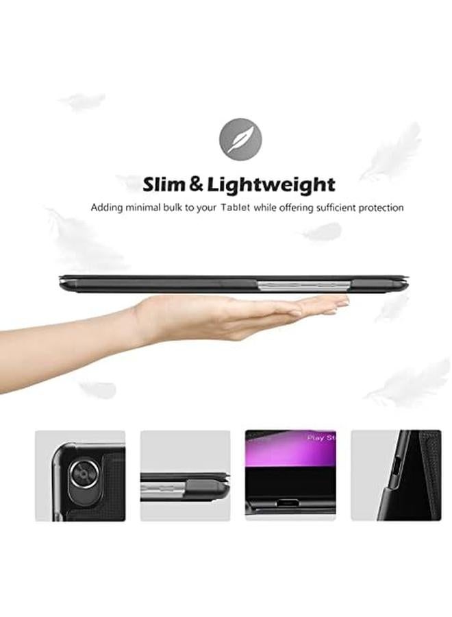 Procases For Lenovo 8.0 Inch Tab M8 Gen 3 2022 Smart M8 Gen 3 2022 Tab M8 Hd Lte 2021 Tab M8 Hd Smart Tab M8 Tab M8 Fhd 2019 Case Slim Stand Protective Cover For Lenovo M8 8" Tablet Black - Image 5