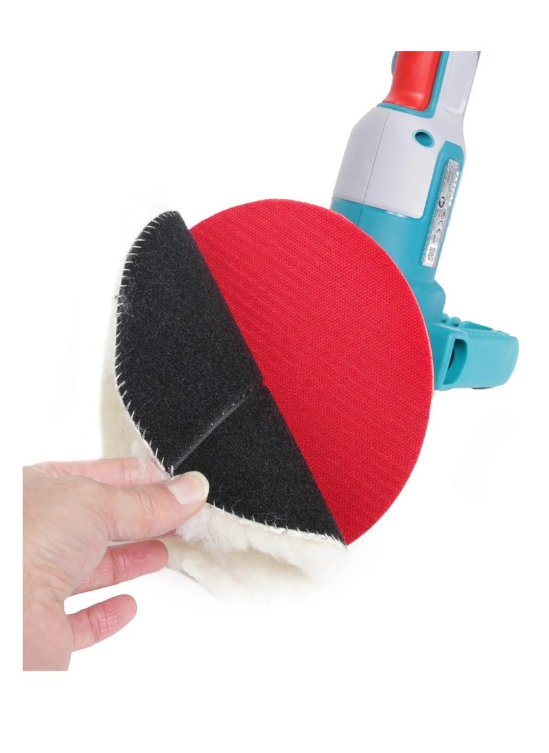 TOTAL TOTAL 20V Cordless Brushless Polisher – 180mm Variable Speed Buffer with 4.0Ah Battery, Charger, D-Handle, and Polishing Accessories – Ideal for Car Detailing, Polishing & Finishing  - Image 5
