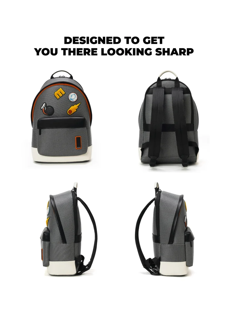 Mokobara Black Sesame The Kickstreet Backpack - Coated Canvas Material | Black Sesame, Black  | Best Price UAE