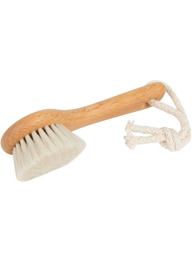 SHASH فرشاة تقشير الوجه المستدامة المصنوعة يدويًا في ألمانيا منذ عام 1869 فرشاة تنظيف وتقشير البشرة للمساعدة في تقليل التقشر والخطوط الدقيقة وتدعم البشرة المتوهجة (شعيرات شعر الخيل المتوسطة) - Image 5