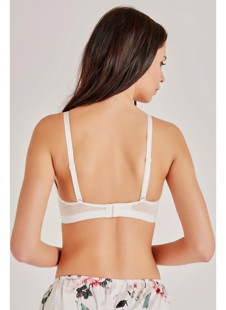 Magic Form 4636 - Non-wired Sponge Tulle Bra
