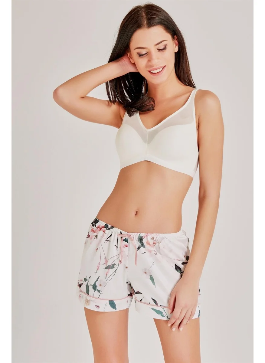 Magic Form 4636 - Non-wired Sponge Tulle Bra
